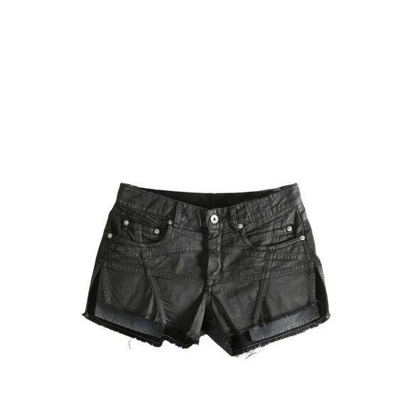Rick Owens Drkshdw Women Fringed Shorts